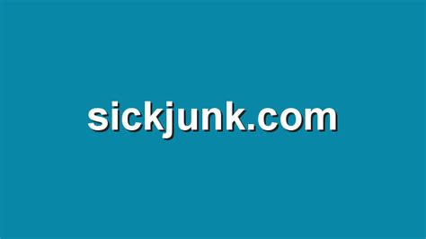 sickjunk. com